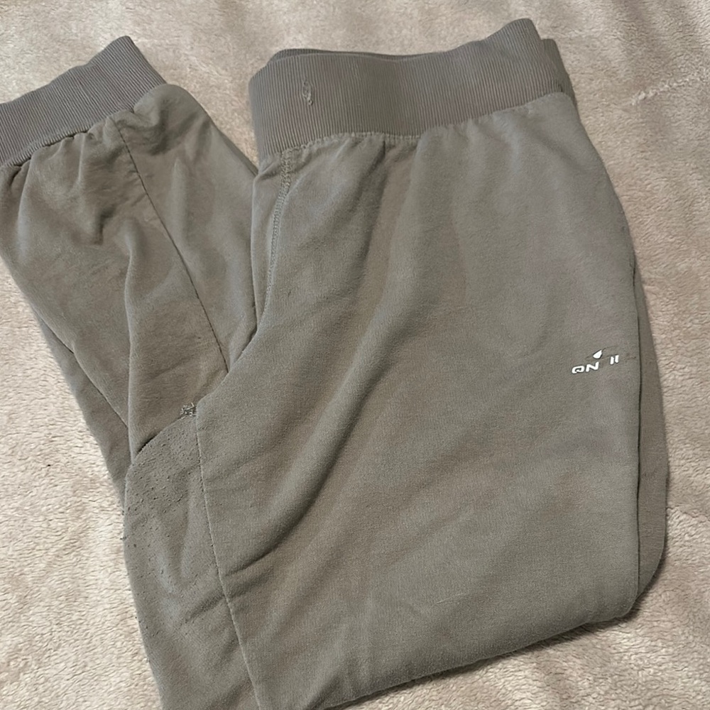 Beige Jogger Pants